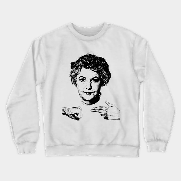 Dorothy Zbornak Run the Jewels /// Bea Arthur Tribute Crewneck Sweatshirt by MaretaDoiitttee